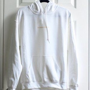 Missguided White Sweatshirt Oversized Hoody Women's Small